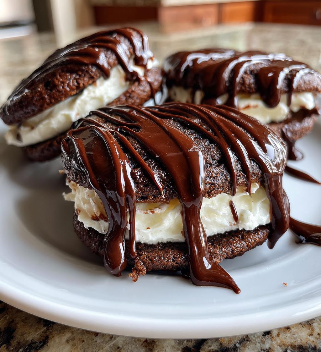boston cream pie cookies