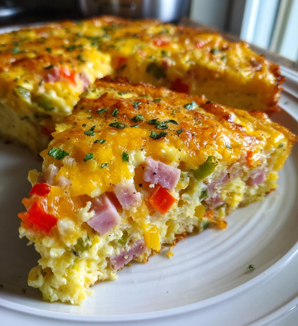 breakfast casserole - detail 1