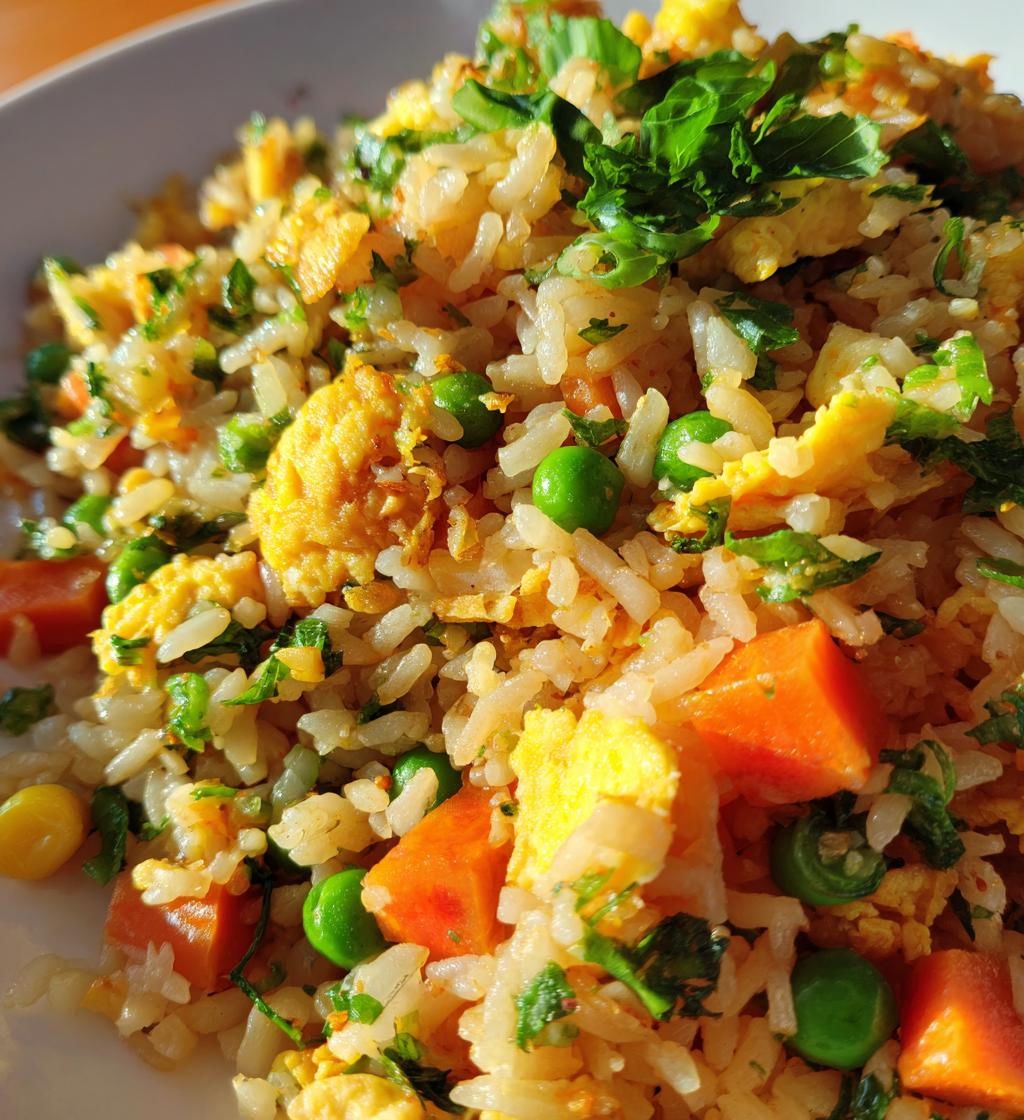 breakfast fried rice - detail 1