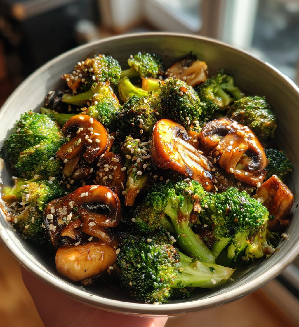 broccoli and mushroom stir fry recipe
