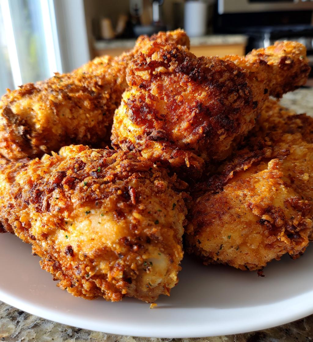 buttermilk ranch oven fried chicken - detail 1