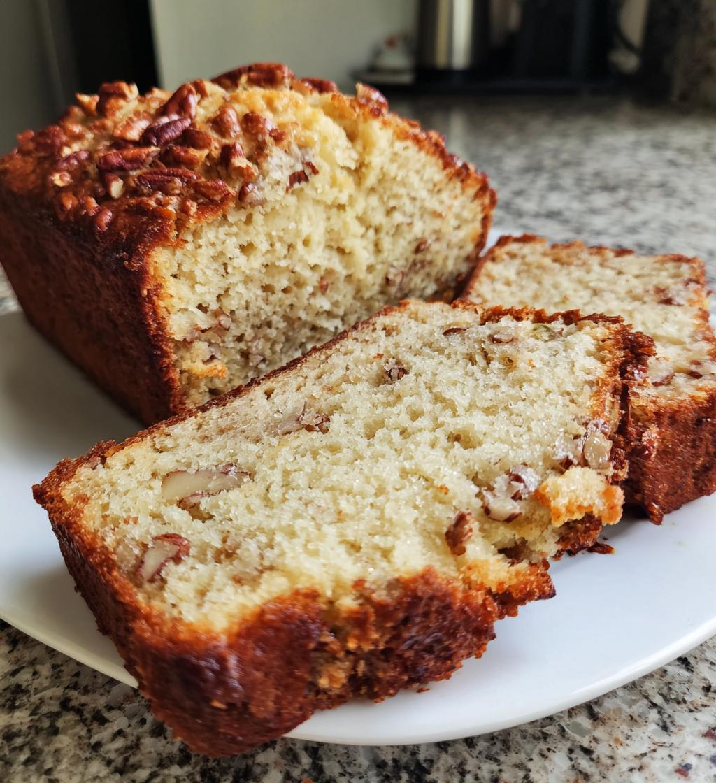buttermilk sweet alabama pecan bread - detail 1