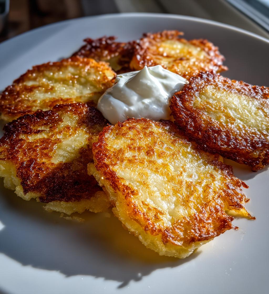 buttery german potato pancakes - detail 1