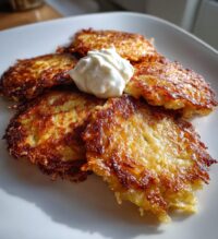 buttery german potato pancakes