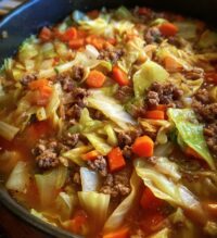 cabbage soup with hamburger