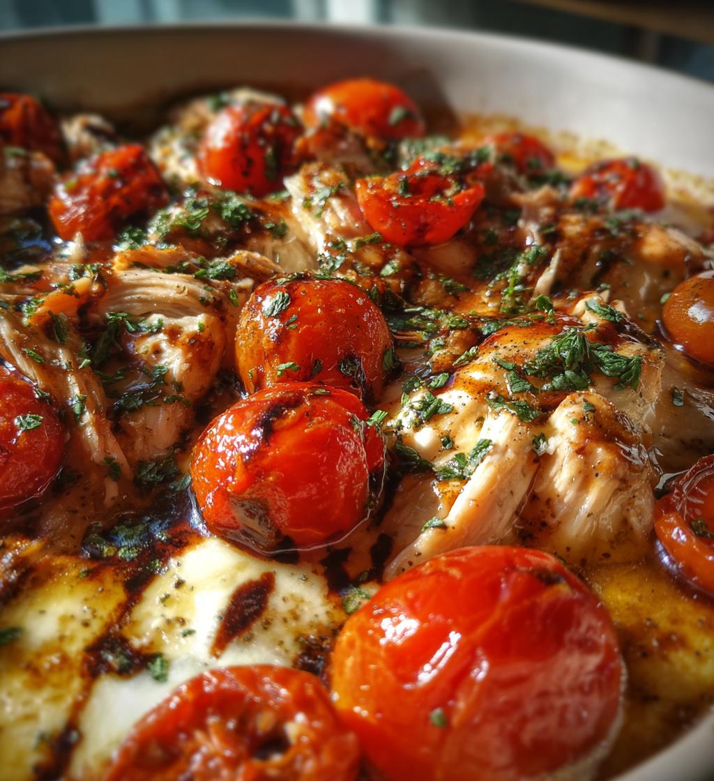 caprese chicken casserole