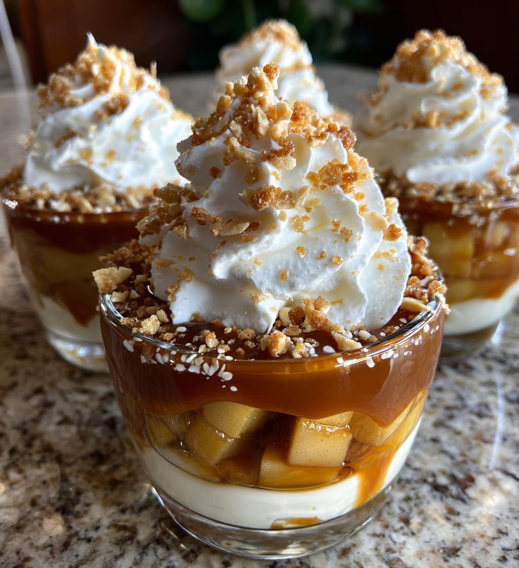 caramel apple dessert cups 2