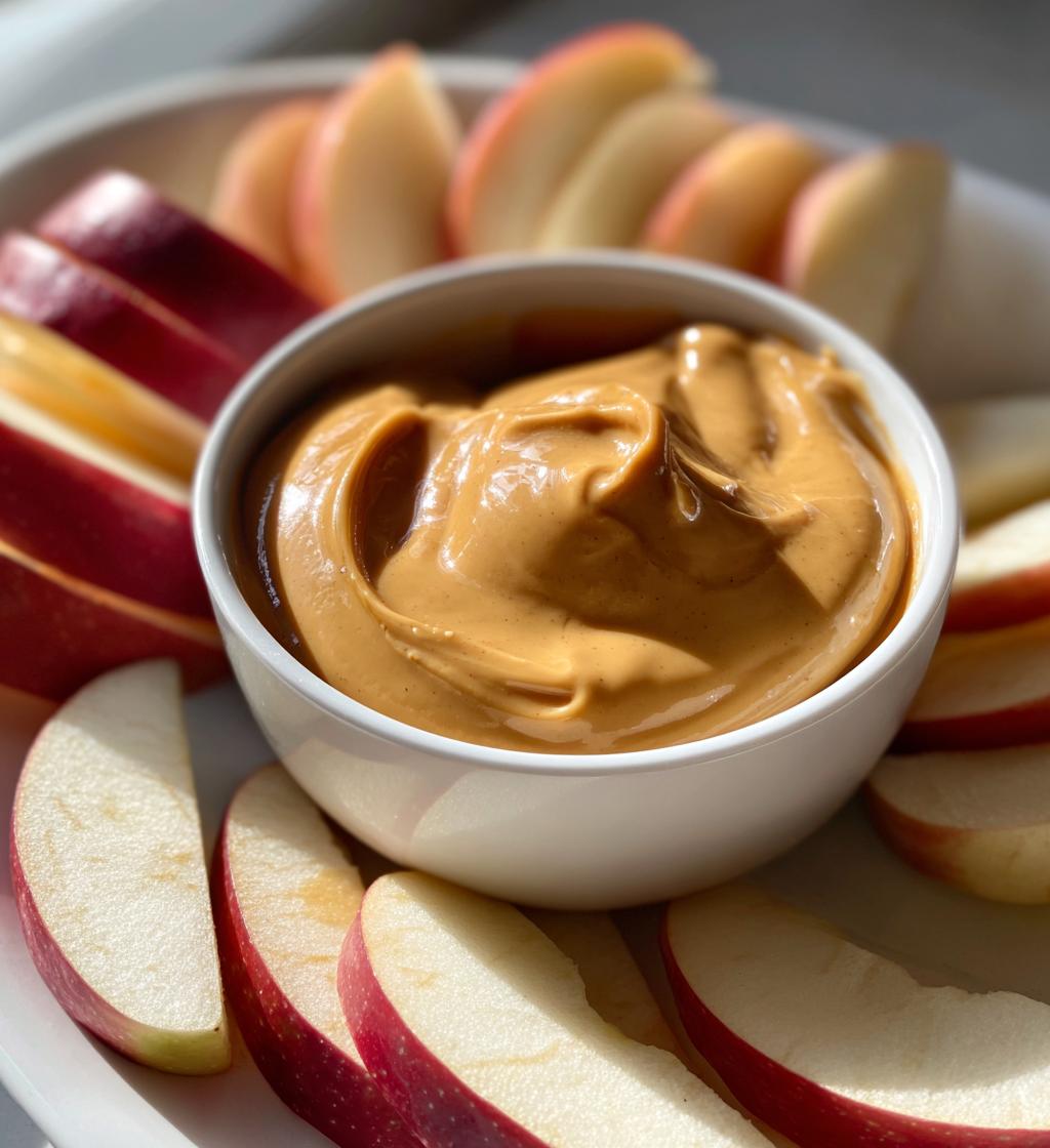 caramel apple dip - detail 1