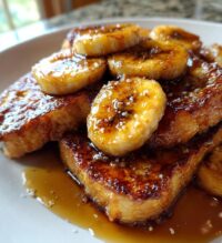 caramelized banana french toast