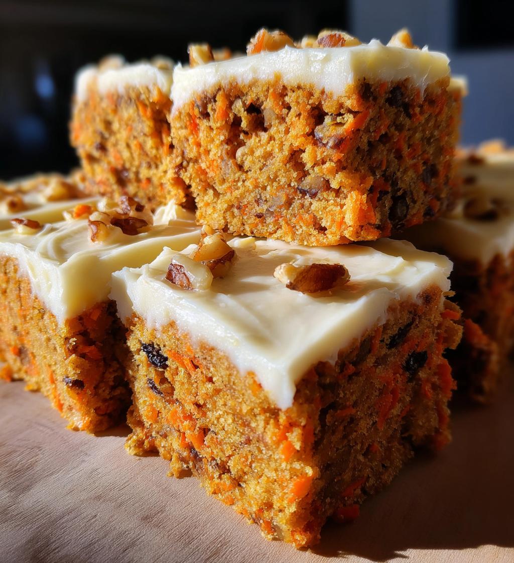 carrot cake bars