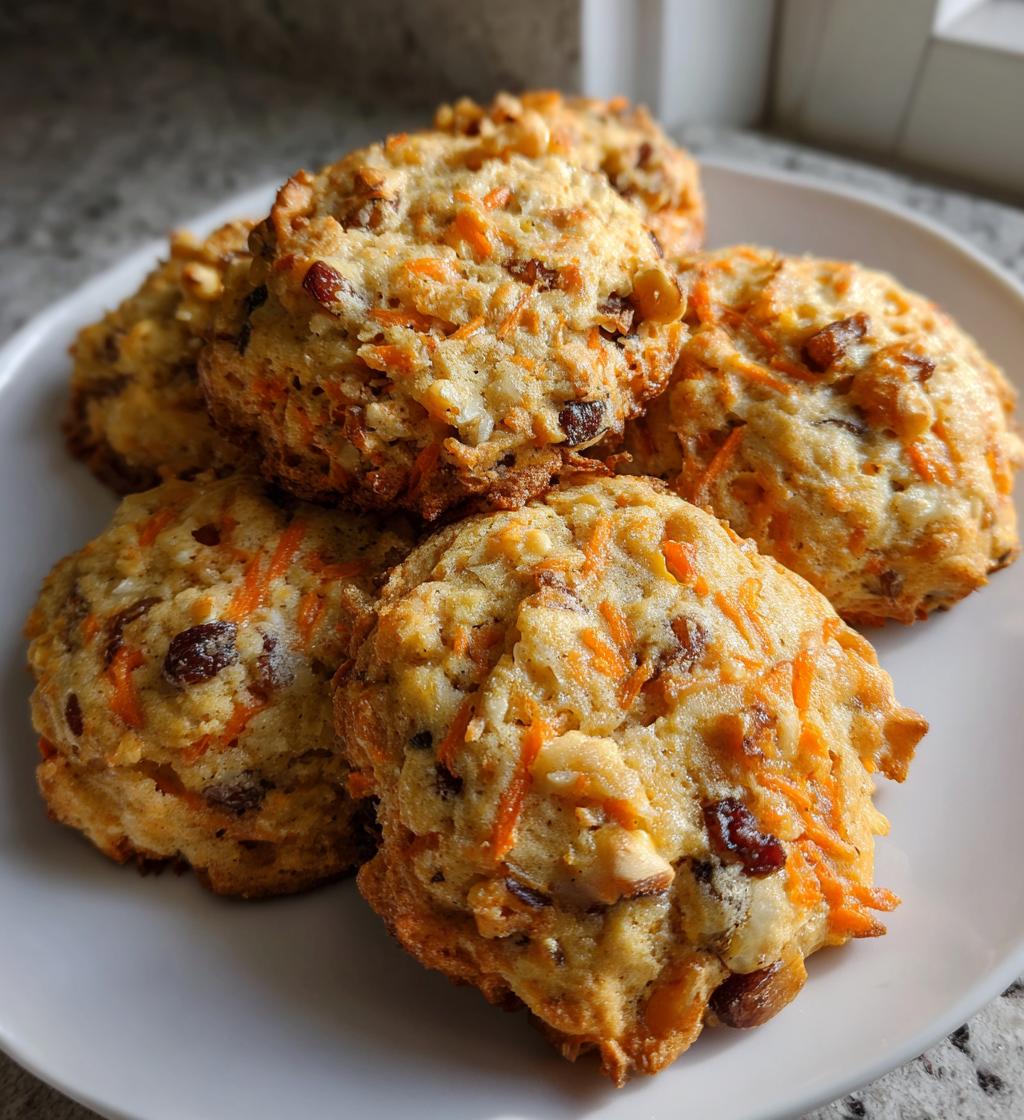 carrot cake cookies - detail 1