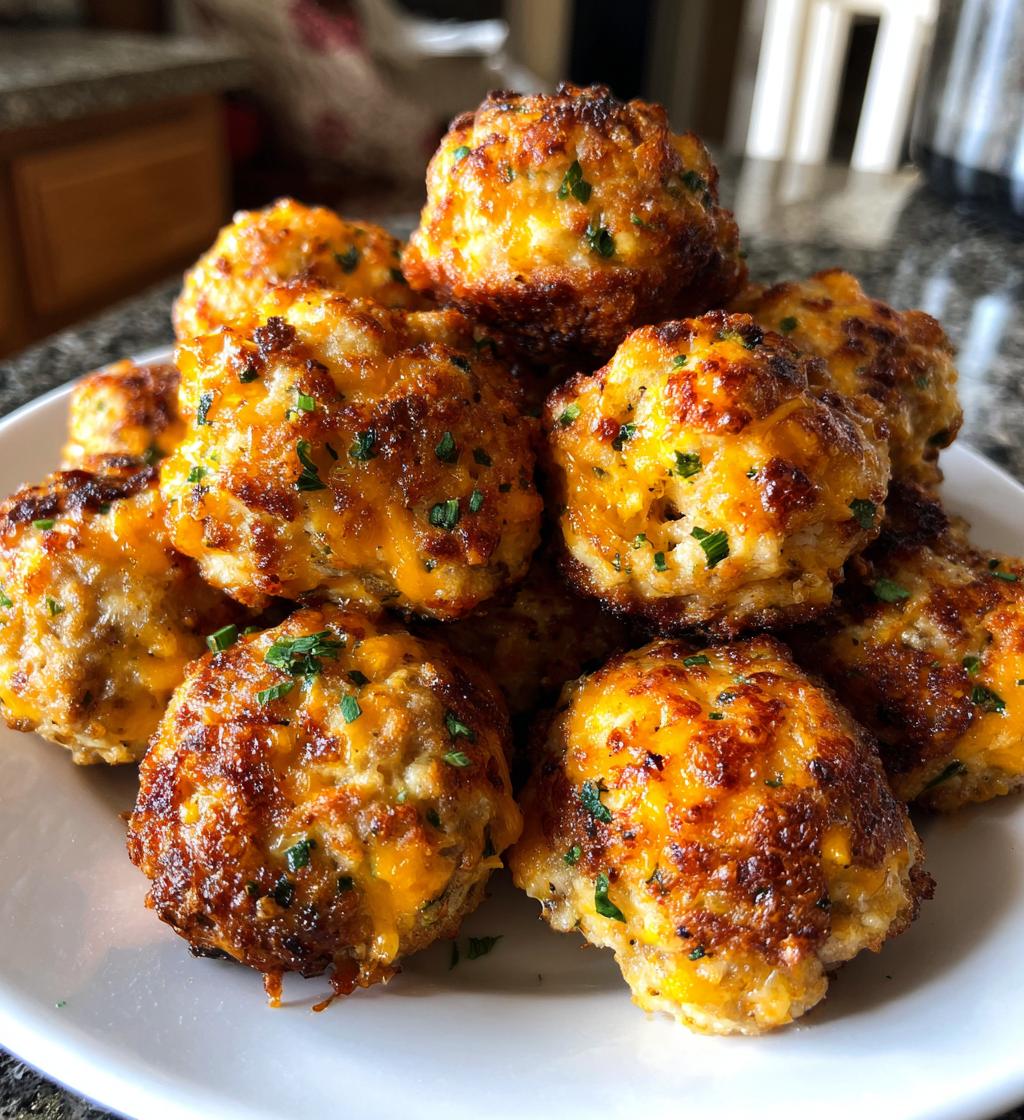 cheddar bay sausage balls recipe - detail 1