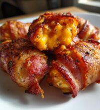 cheddar stuffed bbq bacon bombs