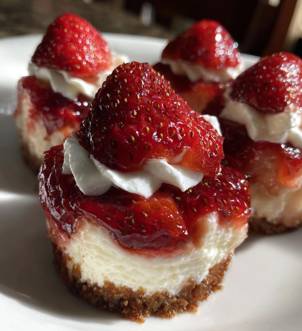 cheesecake deviled strawberries - detail 1