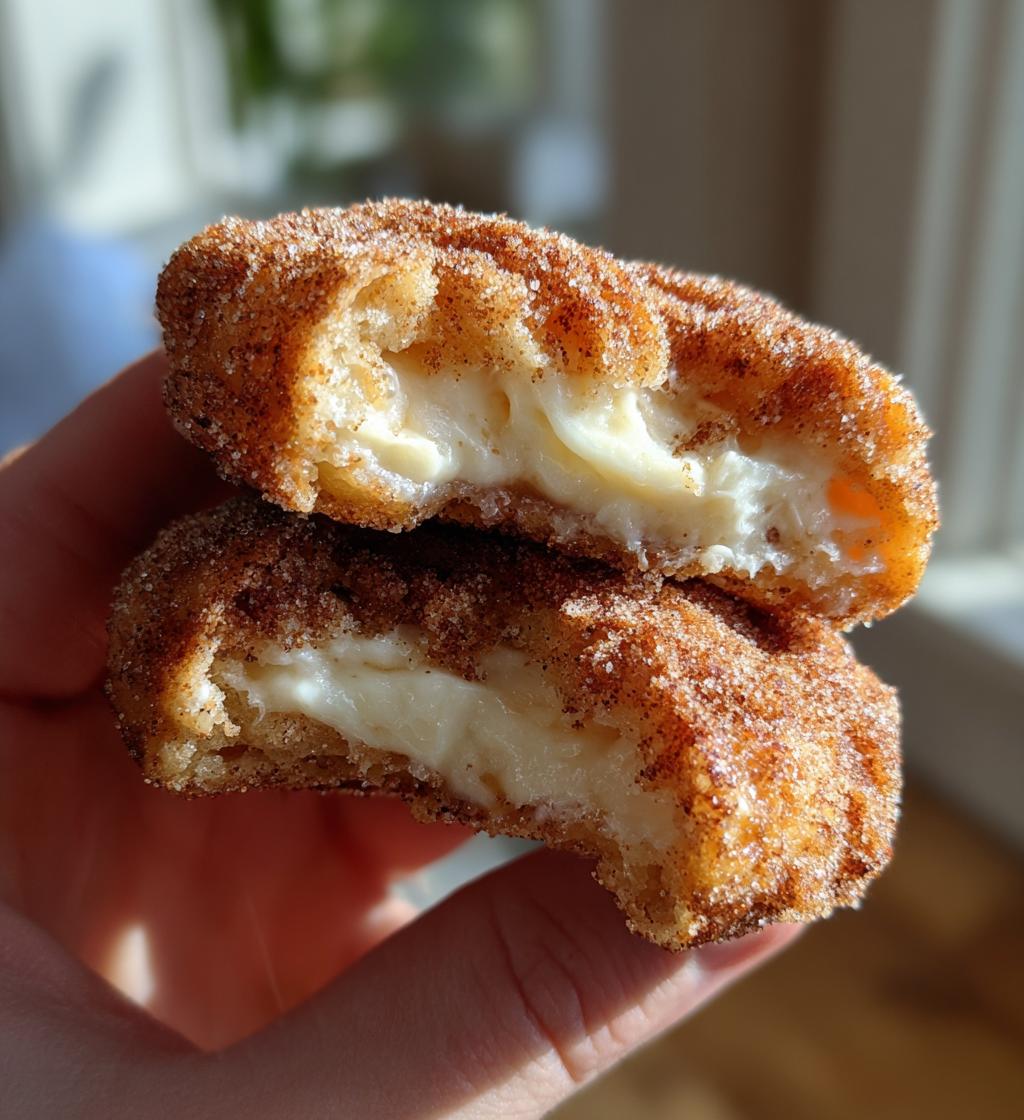 cheesecake stuffed churro cookies - detail 1