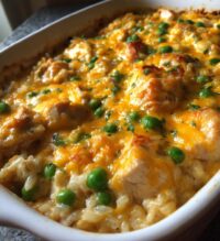 cheesy chicken and rice