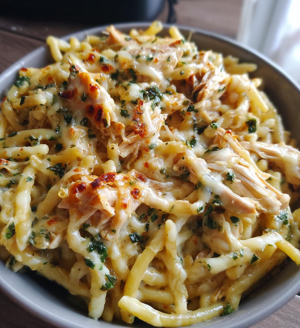 cheesy chicken pasta