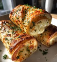 cheesy garlic butter rollups