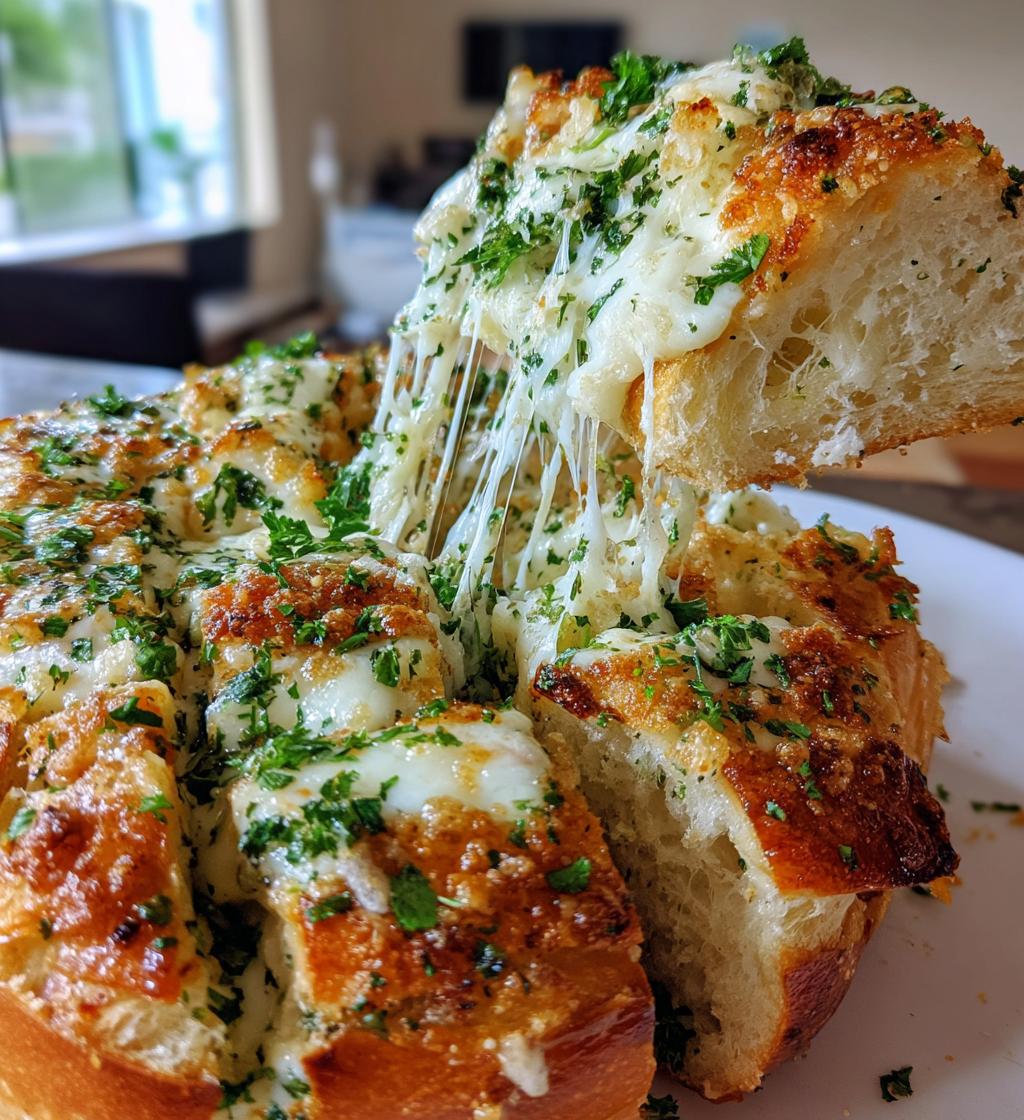 cheesy joe garlic bread