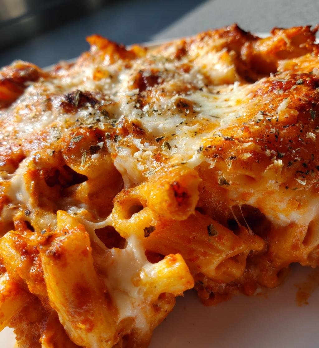 cheesy pasta bake