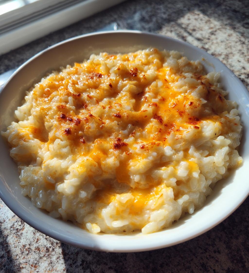 cheesy rice