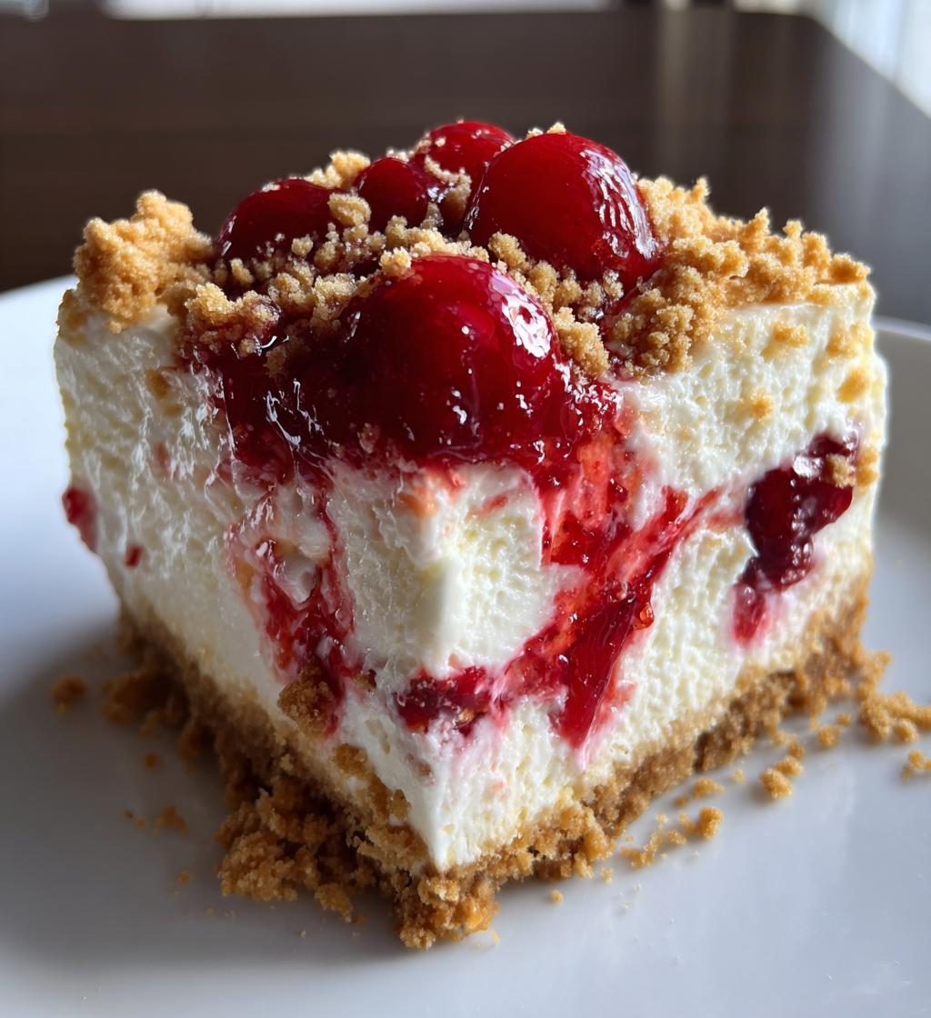 cherry cheesecake fluff