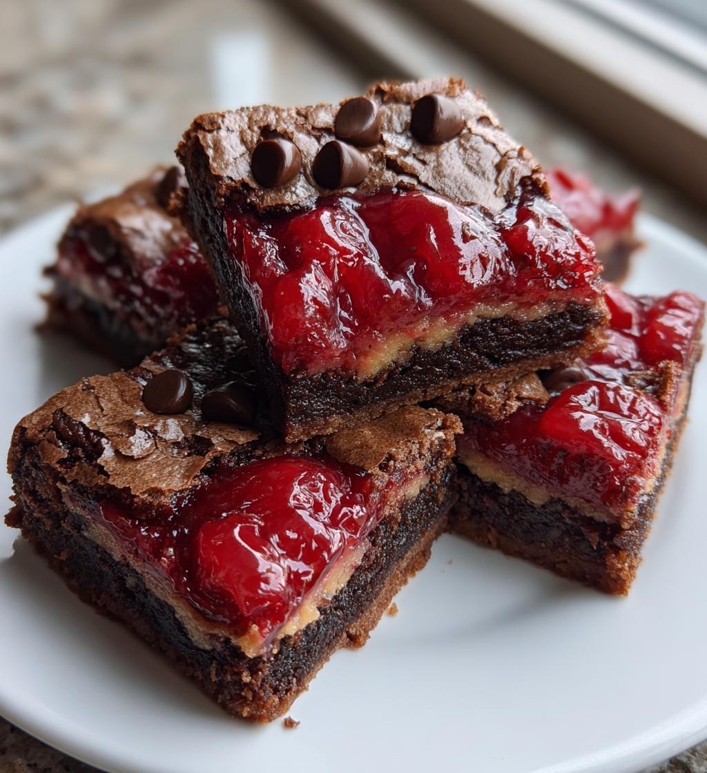cherry mash bars
