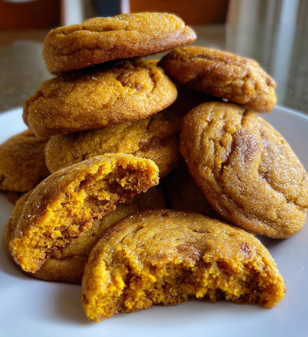 chewy brown butter maple pumpkin cookies