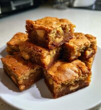 chewy butterscotch blondies