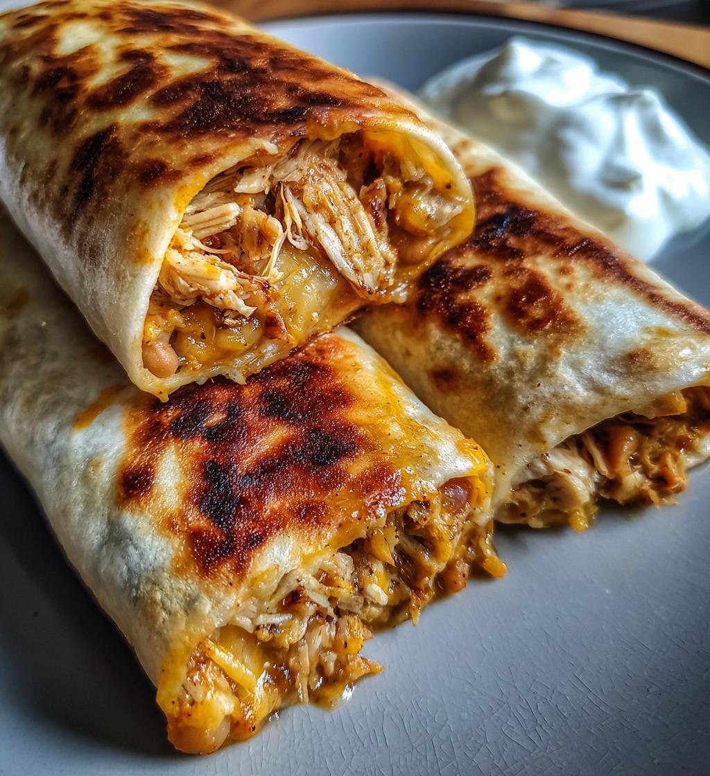 chi chis baked chicken chimichangas - detail 1