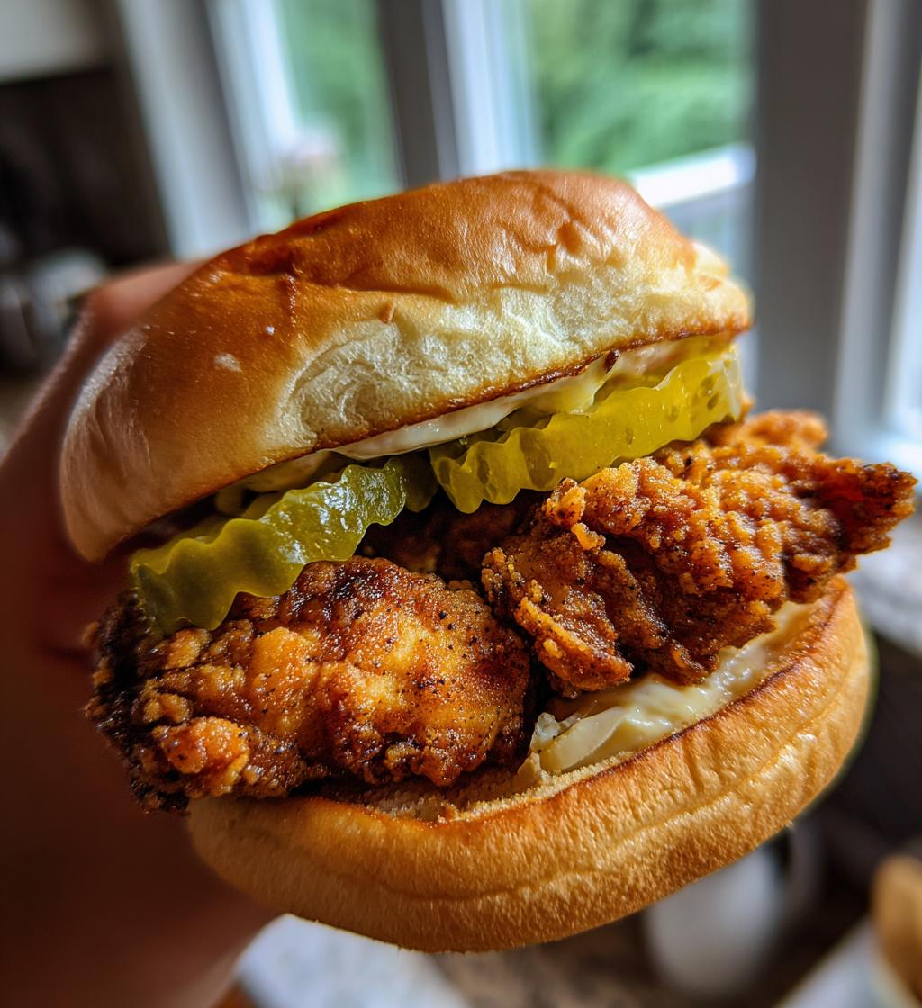 chick fil a crispy chicken sandwich copycat recipe