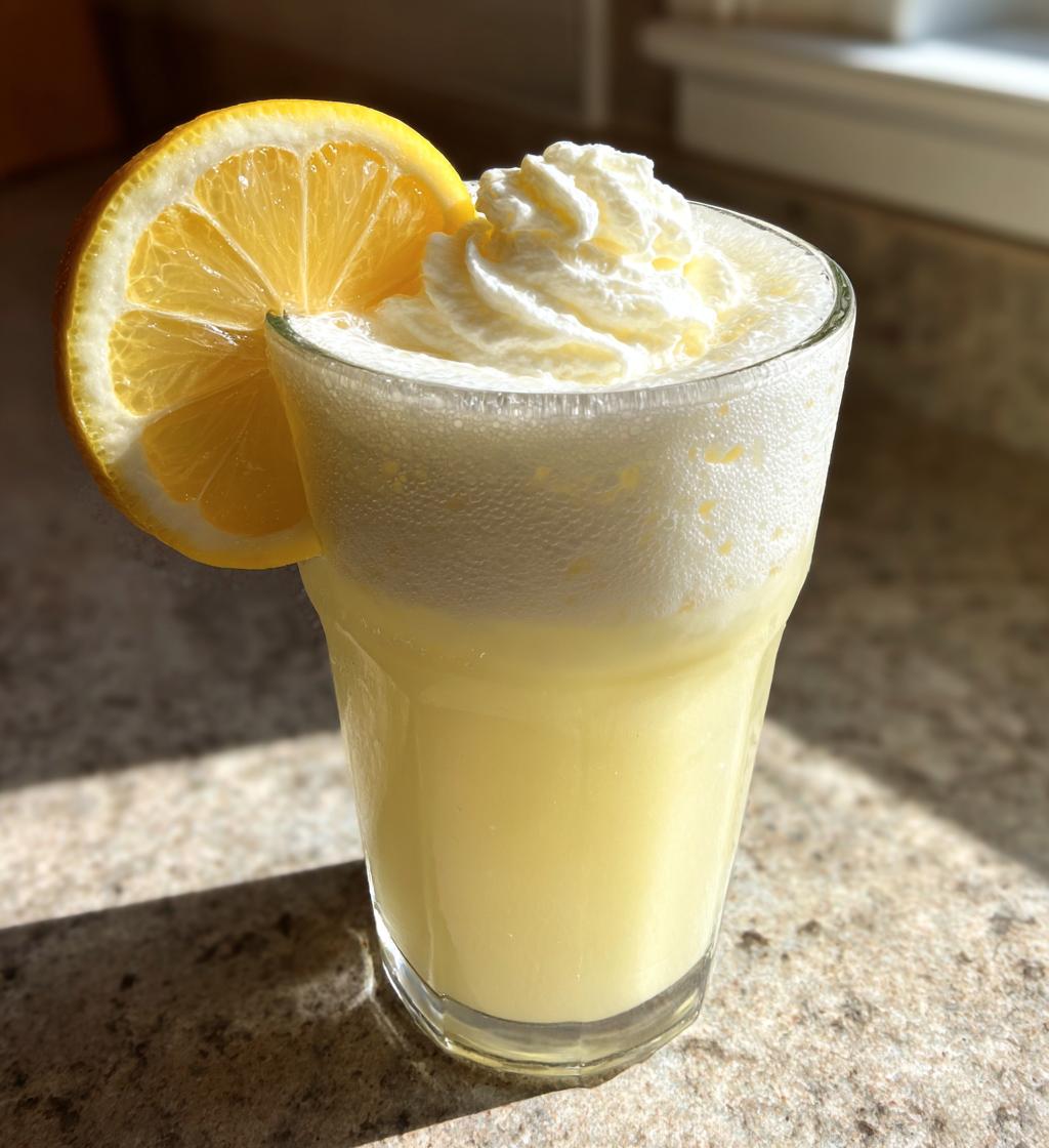 chick fil a frosted lemonade - detail 1