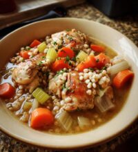 chicken and barley stew