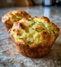 chicken cheese and zucchini muffins