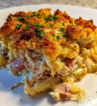 chicken cordon bleu casserole