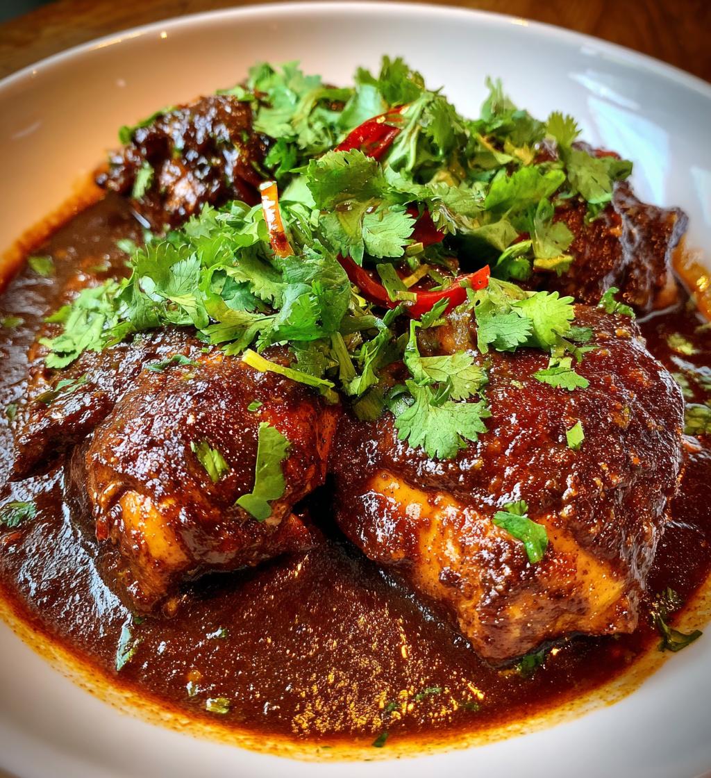 chicken mole recipe - detail 1