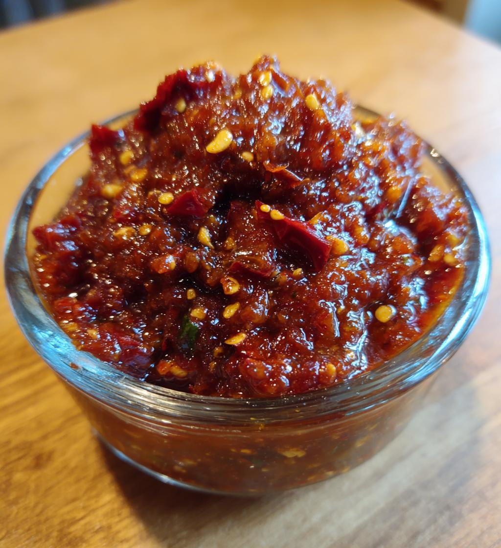 chile de arbol salsa - detail 1