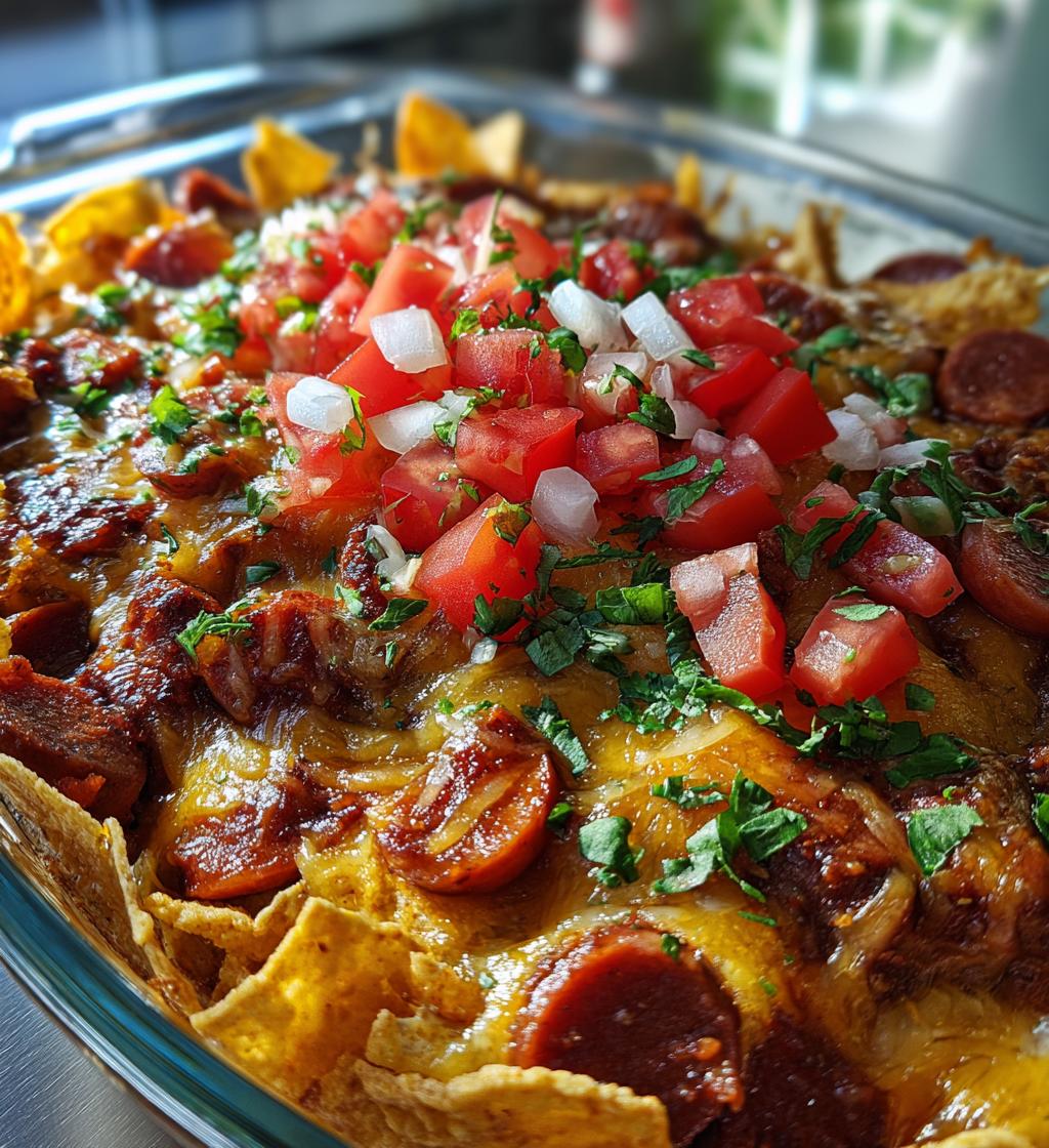 chili cheese dog casserole - detail 1