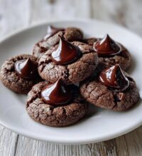 chocolate blossom cookies