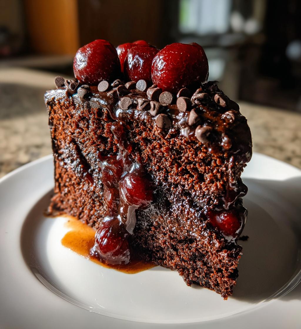 chocolate cherry cake