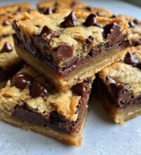chocolate chip cookie dough bars