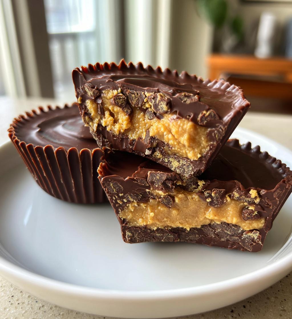 chocolate chip peanut butter cups - detail 1
