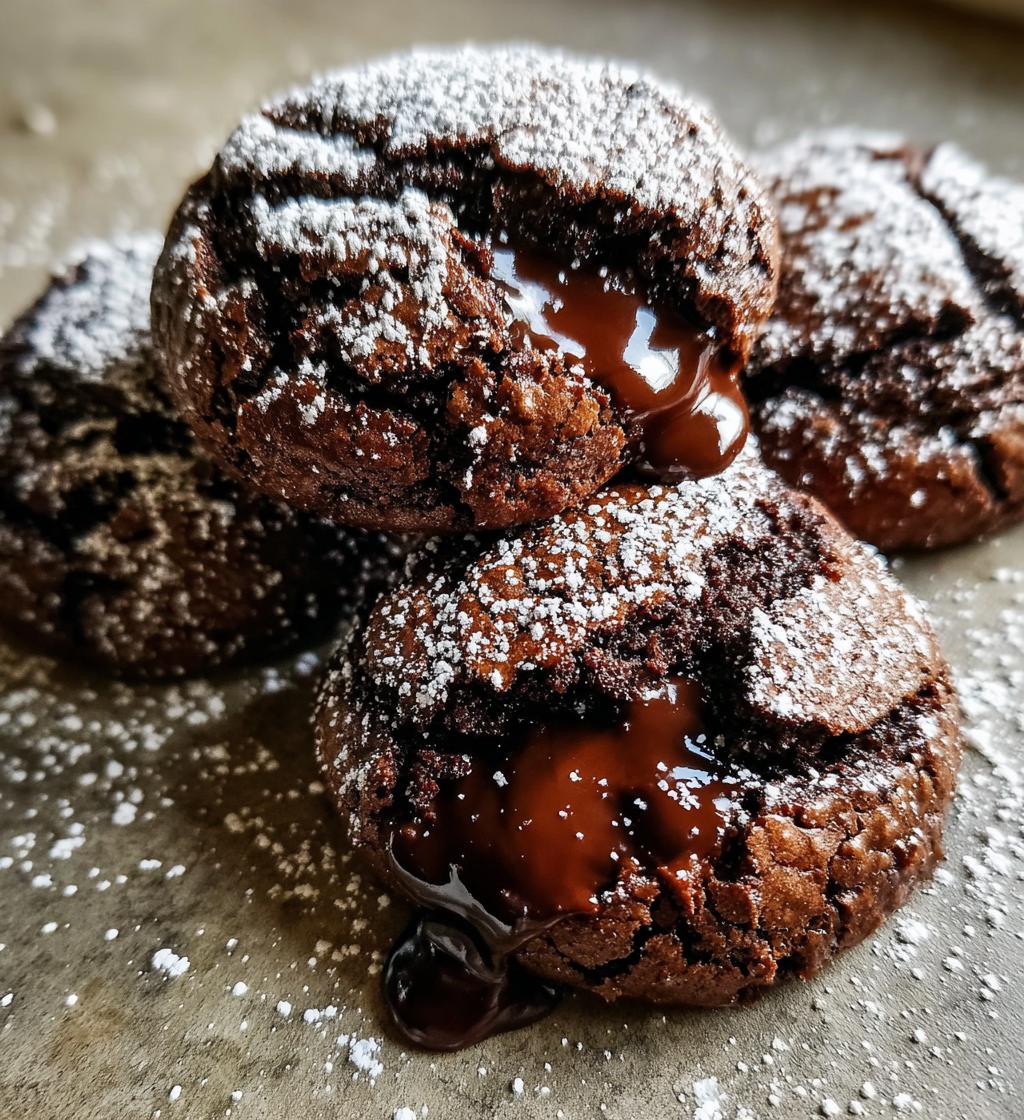 chocolate lava cake cookies