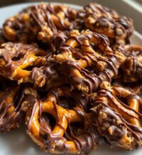 chocolate peanut butter pretzel candies