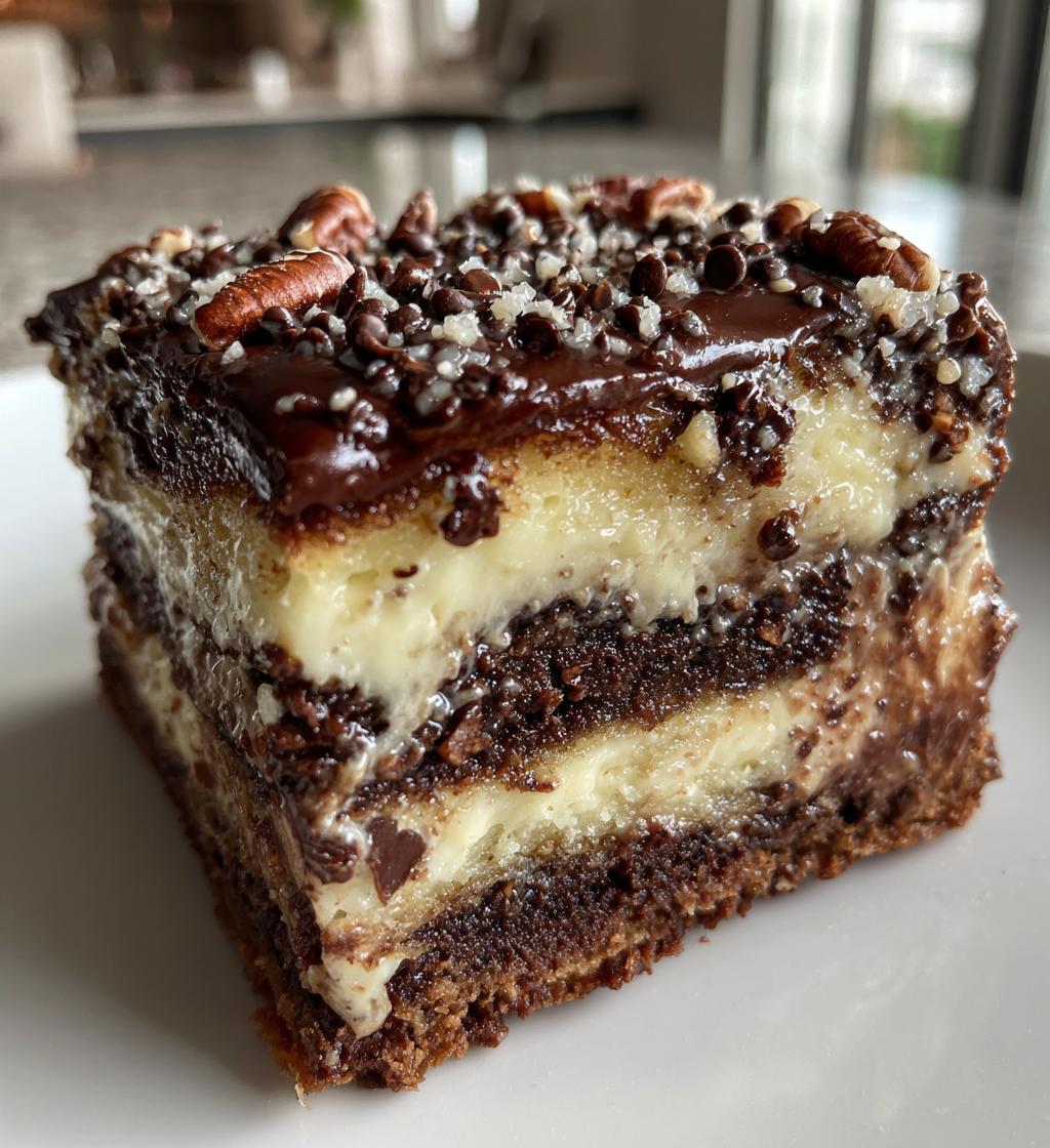 chocolate pecan ooey gooey butter cake recipe - detail 1