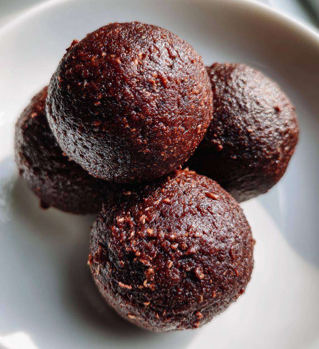 chocolate protein bliss balls