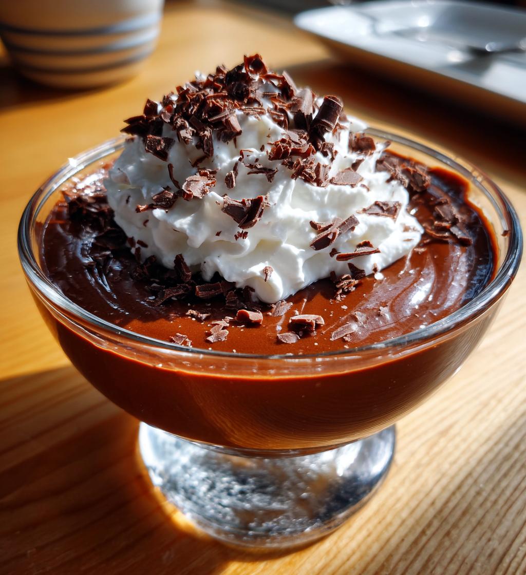 chocolate pudding recipe - detail 1