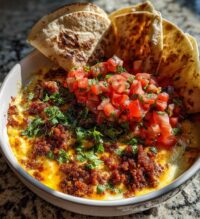 chorizo queso fundido