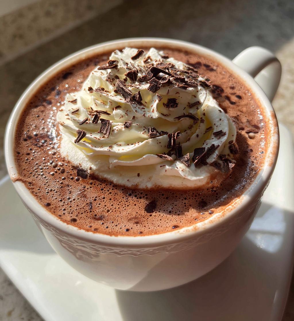 christmas chocolate hot cups
