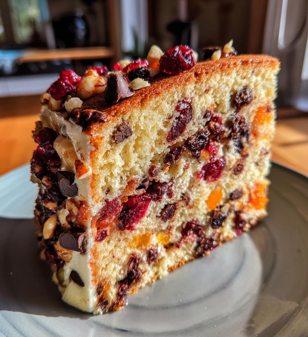 christmas crunch cake